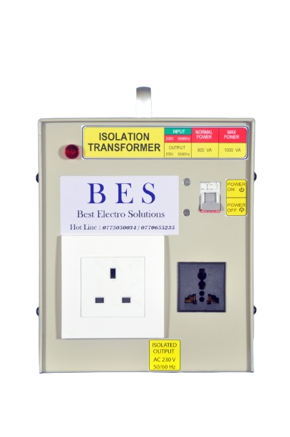 1kVA Copper Isolation Transformer Sri Lanka by Best Electro Solutions